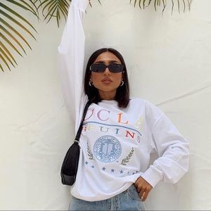 Princess Polly UCLA Oversized Crewneck Sweatshirt